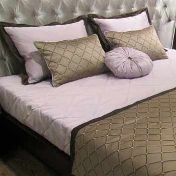Violet  Комплект покрывало, плед, 5 подушек TEXTILE, FRATELLI BARRI